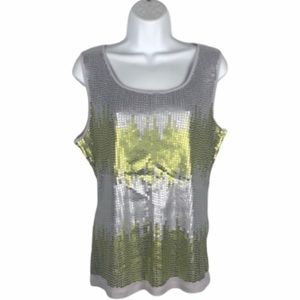 Style & Co sequined tank top
